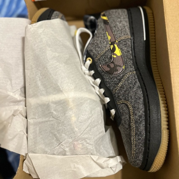air force 1 denim camo